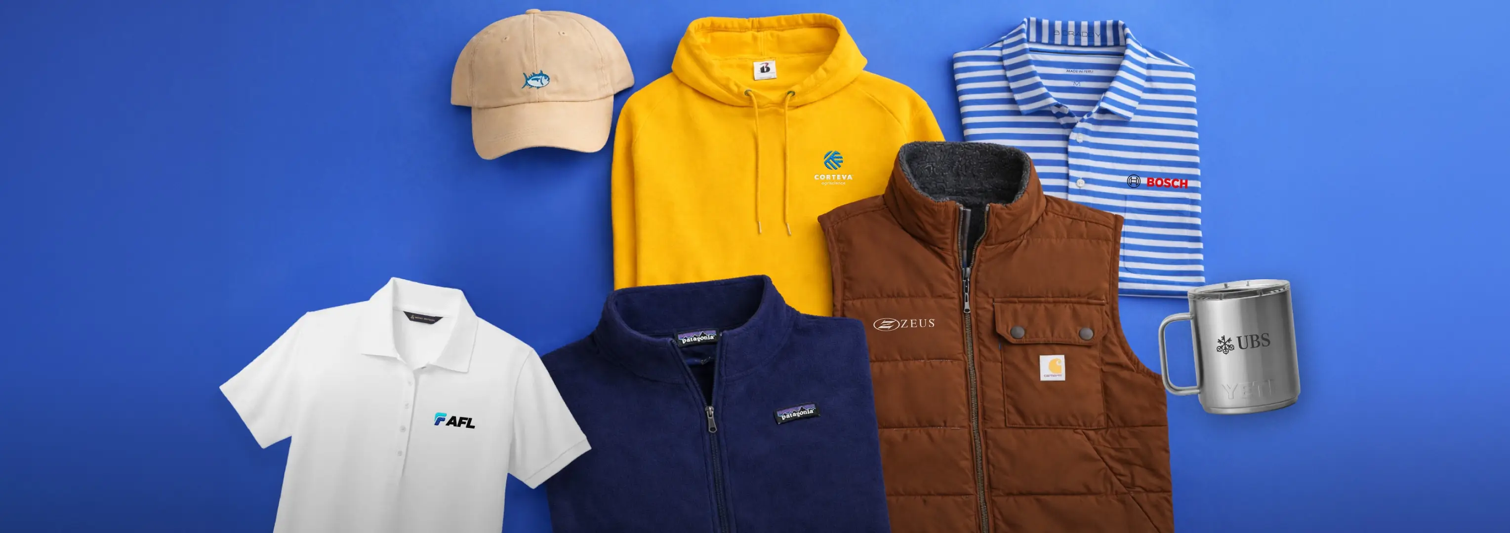 Put Your Logo on the Brands People Actually Wear. Put Your Logo on the Brands People Actually Wear.